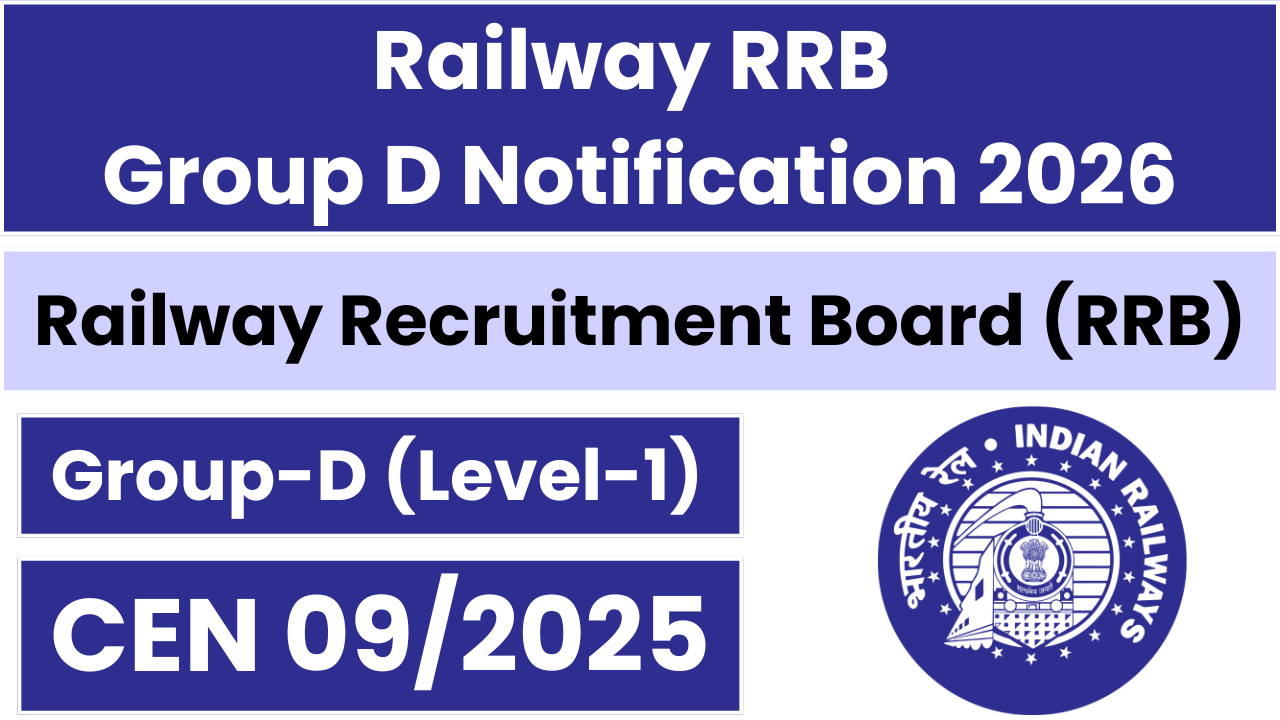 Railway RRB Group D Recruitment 2026